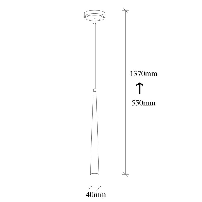 Opviq Lámpara de araña de metal negro con altura ajustable Opviq Lámpara de araña de metal negro con altura ajustable